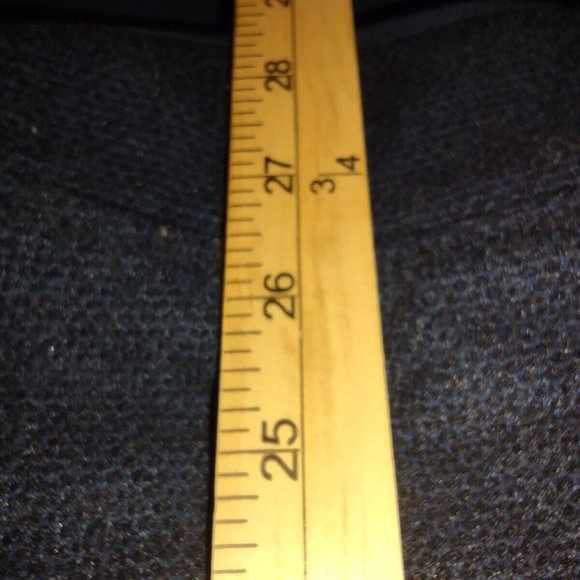 Orvis Mens Lined Quarter 1/4 Zip Pullover Blue Medium‎ - Picture 4 of 6